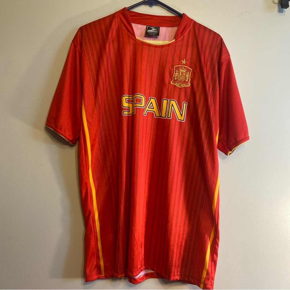 Y2K‎ Drako Spain FIFA World Cup Championship Champs MLS Soccer Jersey One Size